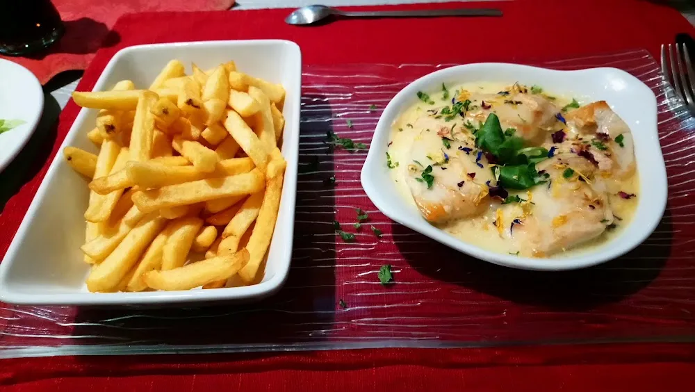 Filet de Poulet Gratiné Au Munster